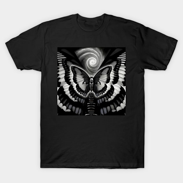 Whirlwind Butterfly T-Shirt by Nuletto